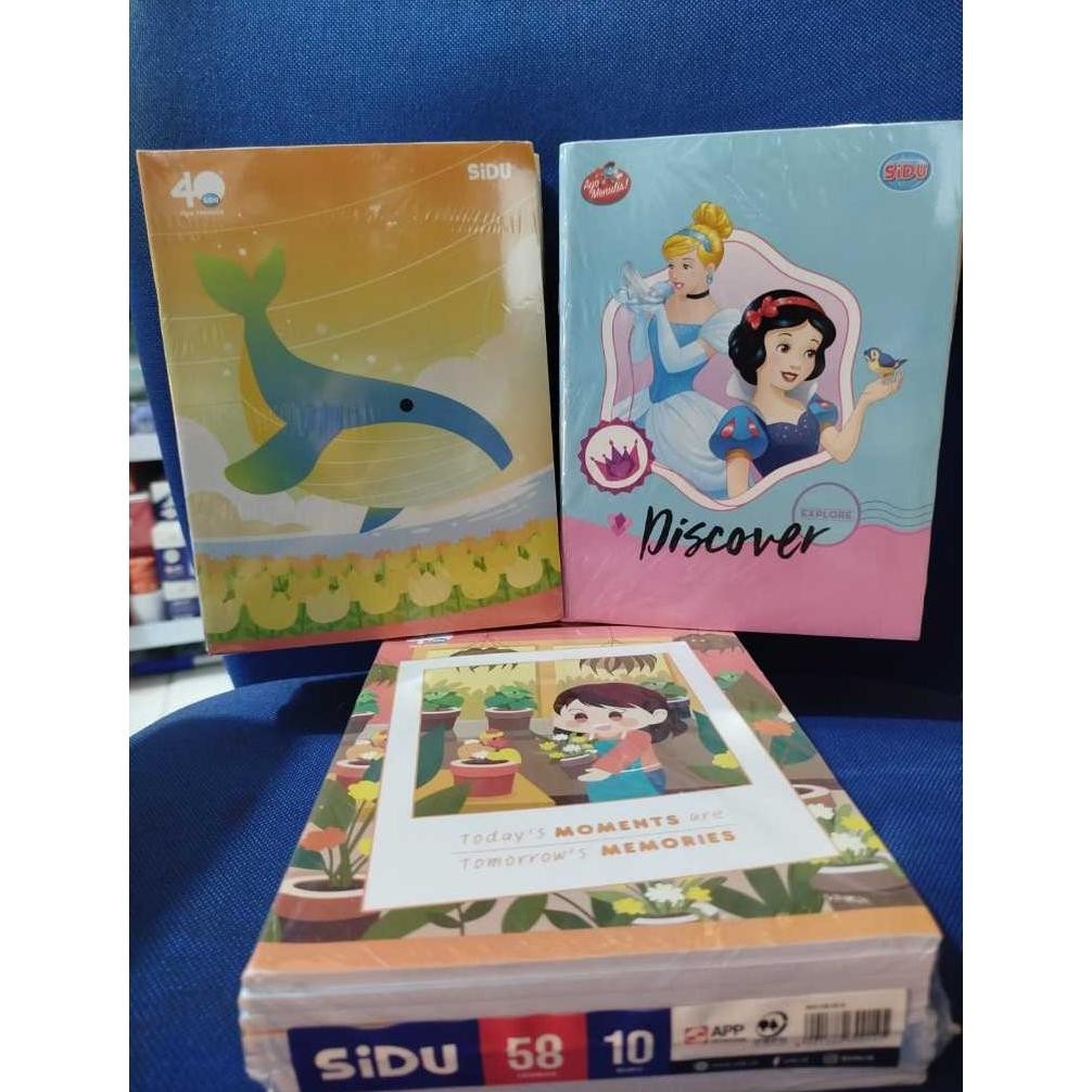 

Buku Tulis Sidu 58 Lembar - 1 Pack Isi 10 Buku, Solusi Menulis Sehari-hari (WAJIB MEMBACA DESKRIPSI SEBELUM CO) Nugi