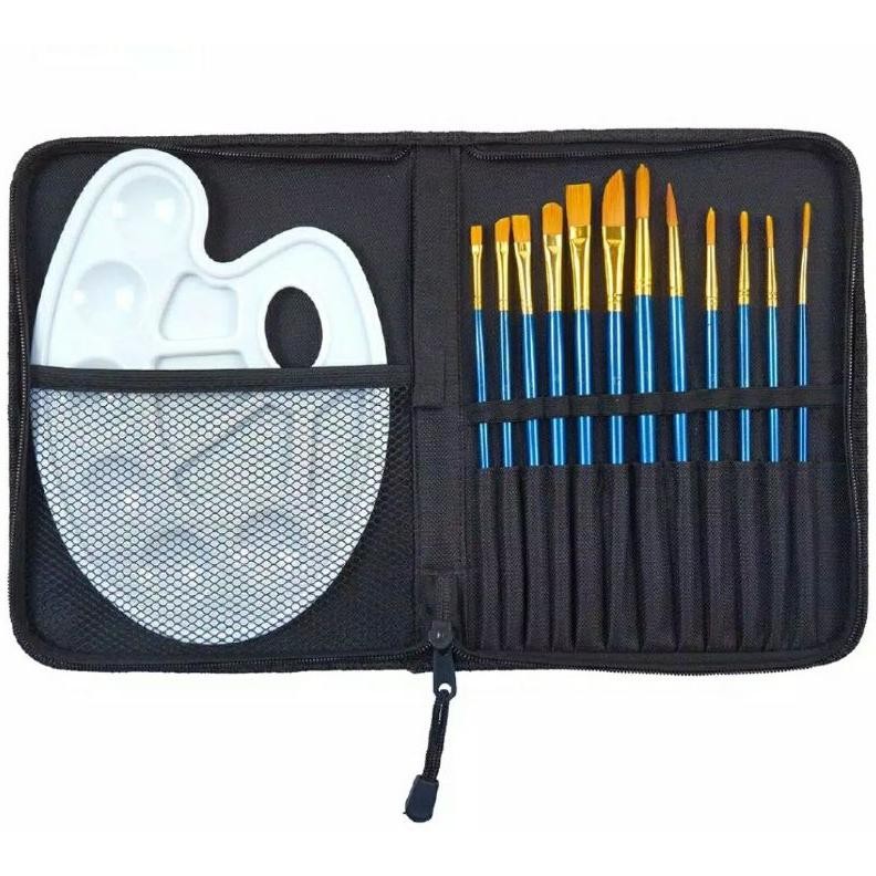 

Kuas Set + Palet Cat Joyko Brush Set BRS-7 Nugi