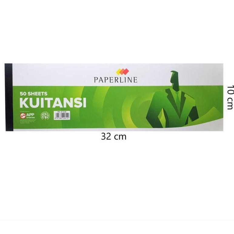 

Buku Kwitansi Besar Paperline ( 1pak/10buku ) Nugi
