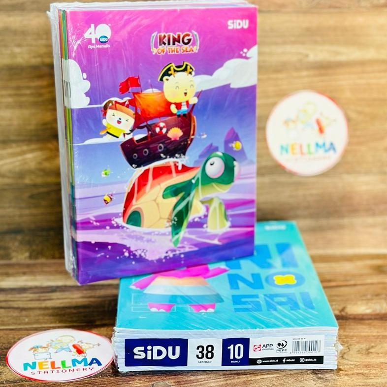 

BUKU TULIS SIDU 38 LEMBAR ( isi 10 Buku ) Nugi