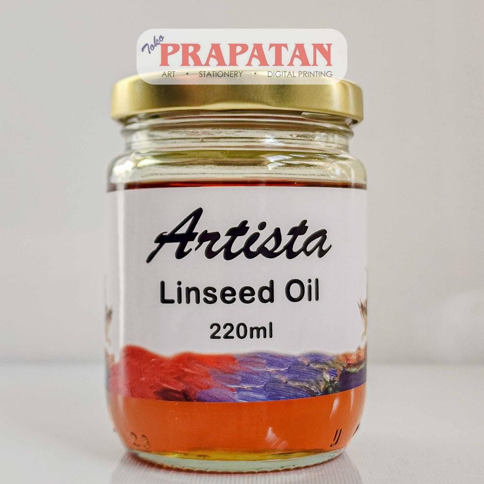 

Artist Linseed Oil 220ml | Medium Cat Minyak Nugi