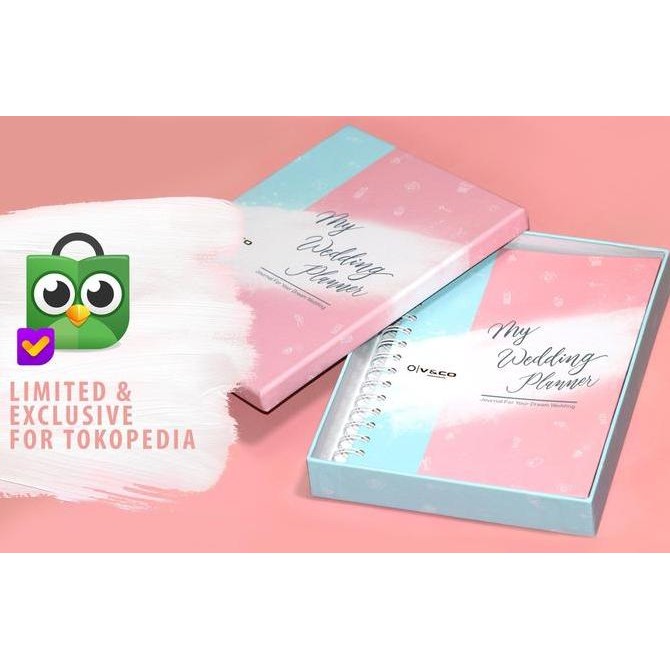 

Tersedia Wedding Planner Book V&Co Jewellery - Buku Perencanaan Pernikahan Elegan