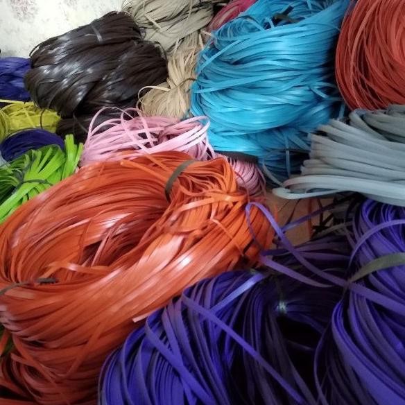 Tali Rotan Plastik Sintetis Bentuk Pipi Dan Bulat Perkilo Nugi