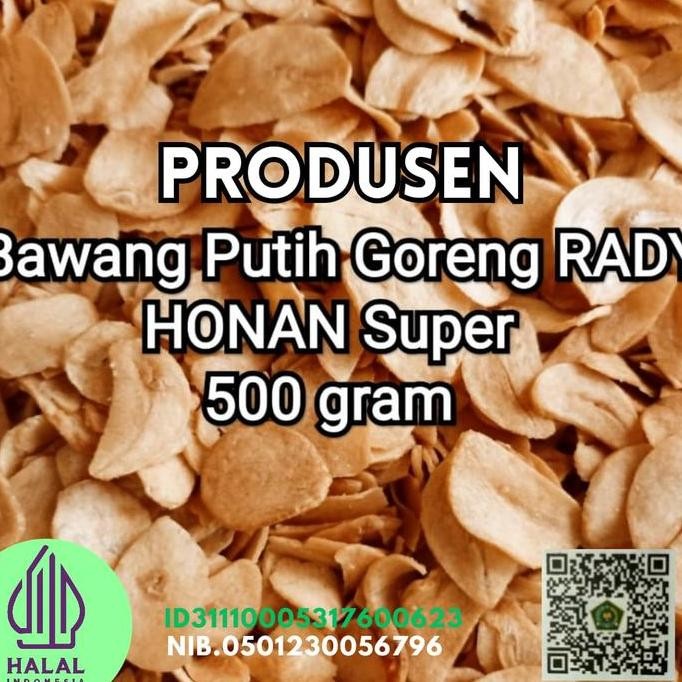 

Diskon! Bawang Putih Goreng 500gr - Asli Renyah Gurih Wangi