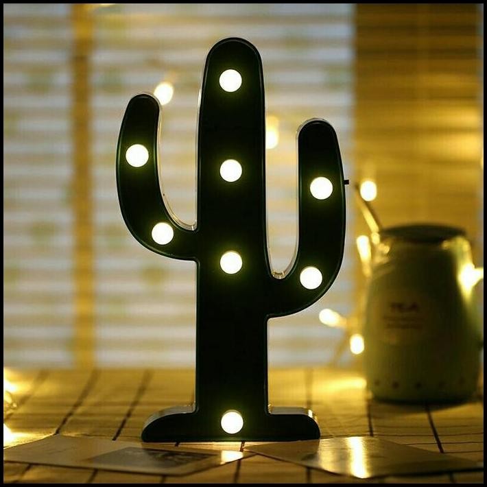Lampu LED bentuk KAKTUS