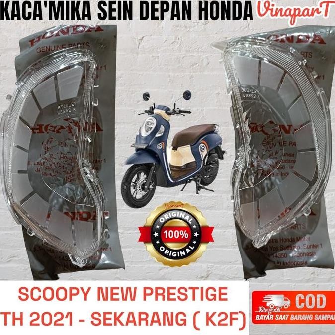 KACA MIKA SEIN SEN DEPAN SCOOPY NEW PRESTIGE 2021 KANAN KIRI ORIGINAL