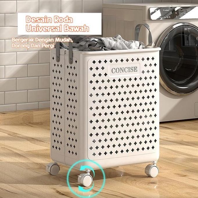 Keranjang Penyimpanan CodKeranjang Serbaguna Tempat Baju Kotor / Laundry Bag / Keranjang Laundry Den