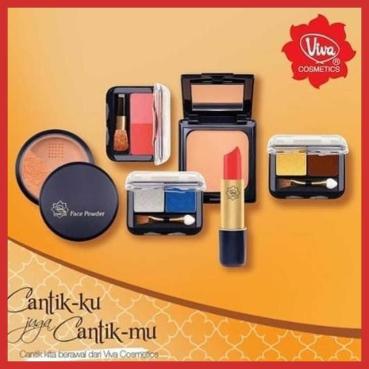 AJMALL PAKET MAKE UP VIVA LUMINOUS GOLD HEMAT LENGKAP PRAKTIS GOOD QUALITY