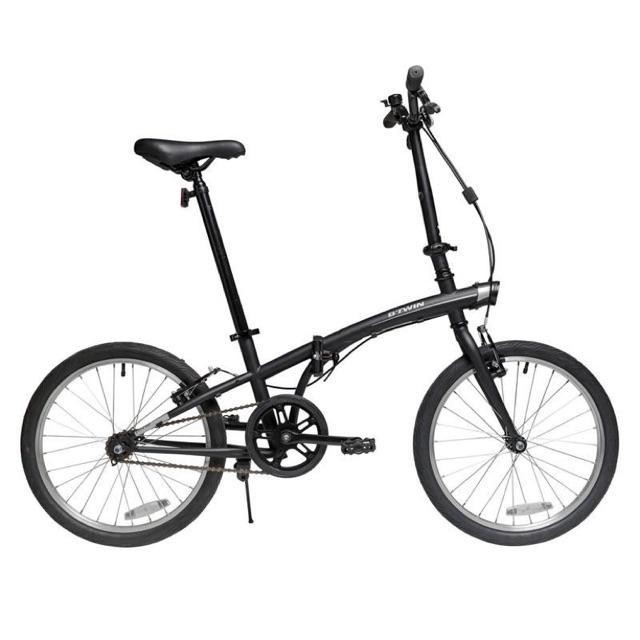 SO BTWIN Tilt 100 Hoptown Sepeda Lipat 20 Inch Folding Bike Outdoor