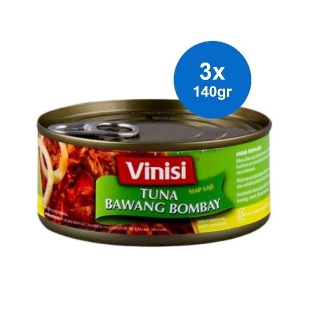 

NO_MORE Vinisi Makanan Kaleng Tuna Saus Bawang Bombay 140 gr x 3