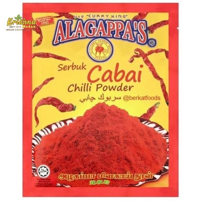 

Buruan serbu] Alagappas Chilli Powder | Serbuk Cabai 230gr