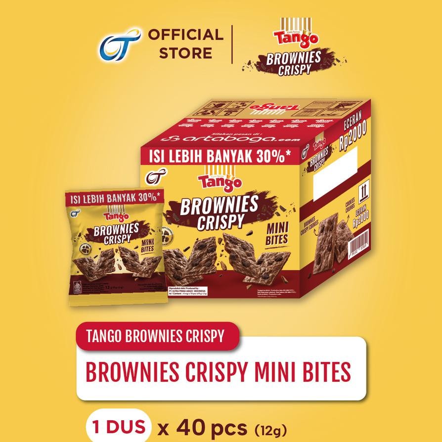 

Tango Brownies Crispy 1 Dus Isi 4 Renceng