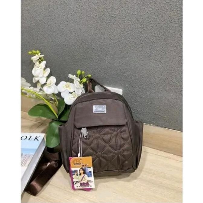 New PromoTas Ransel Mini Chibao Original Kanvas Import Terbaru