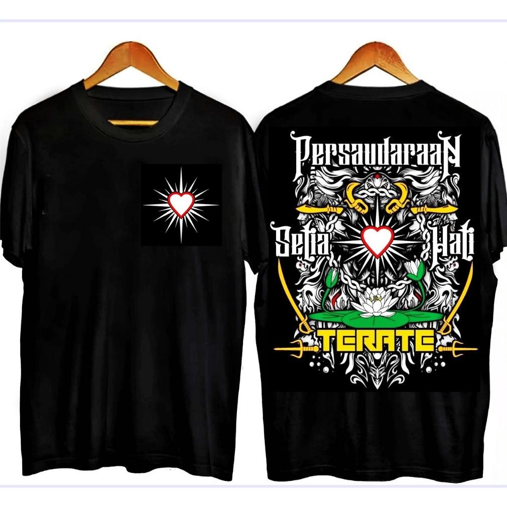 Promo Kaos Bed Logo Psht Kaos Psht Keren Kaos Psht Simpel Kaos Psht Kaos Terate Baju Sh Terate Kaos 
