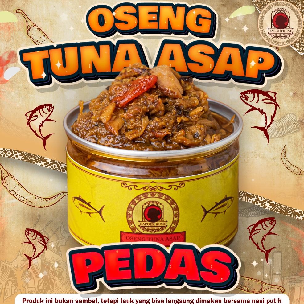 

NO_MORE Dapoer Kuno - Oseng Tuna Asap Pedas 250gr