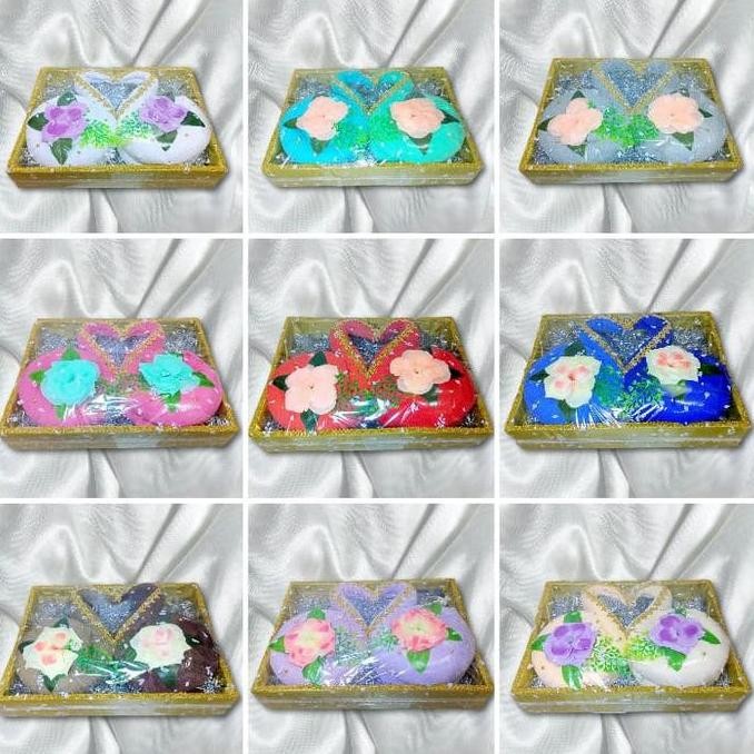 HANTARAN NIKAH HANDUK DAN KIMONO ANGSA COUPLE IS81