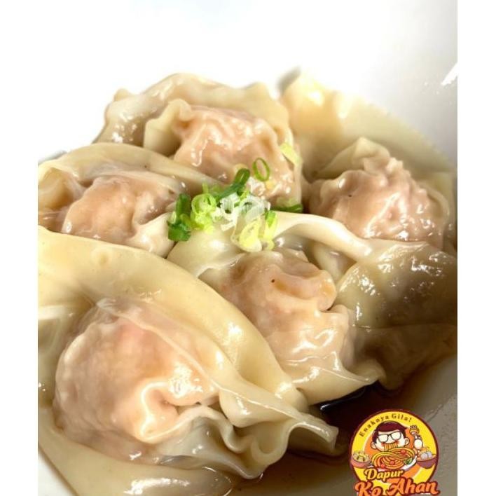 

Pangsit Wonton Babi Rebus Non Halal Ko Ahan