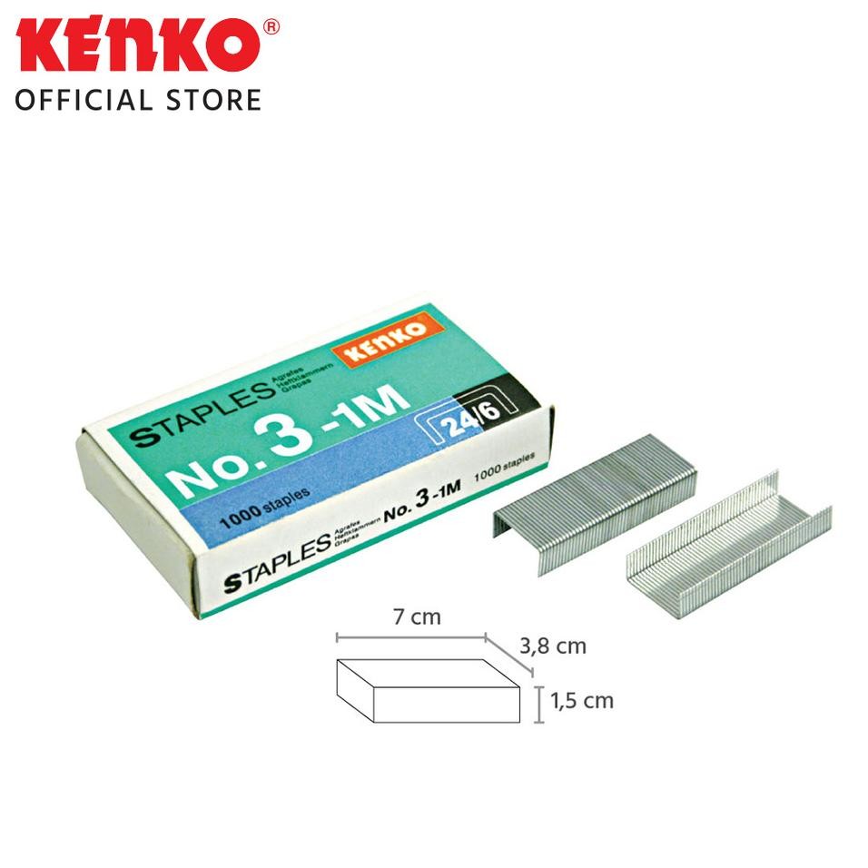 

Sos Isi Staples Besar Kenko No 3 20 Ktk Isi Stapler