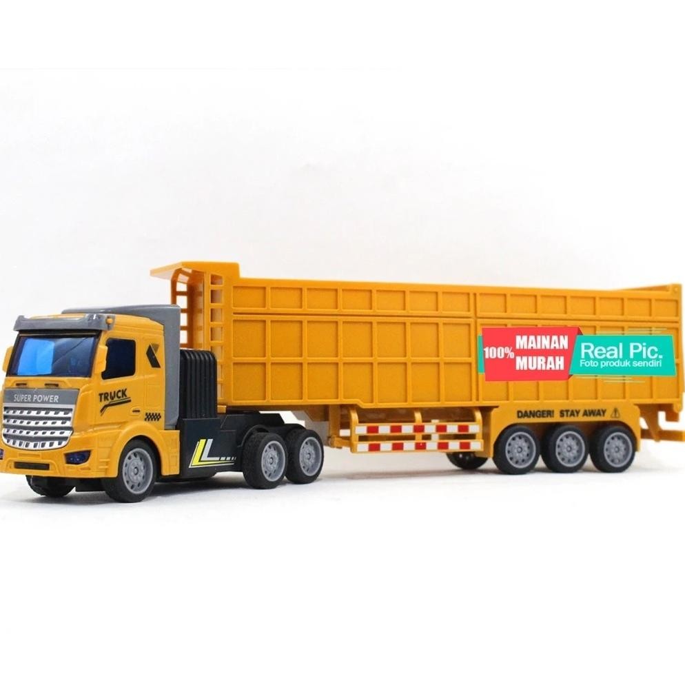 Jpf-1015 Mainan Rc Mobil Transport Truk 707-Q3 Rc Mobil Tronton Bak Mobil Logistik / Mobil Tronton T