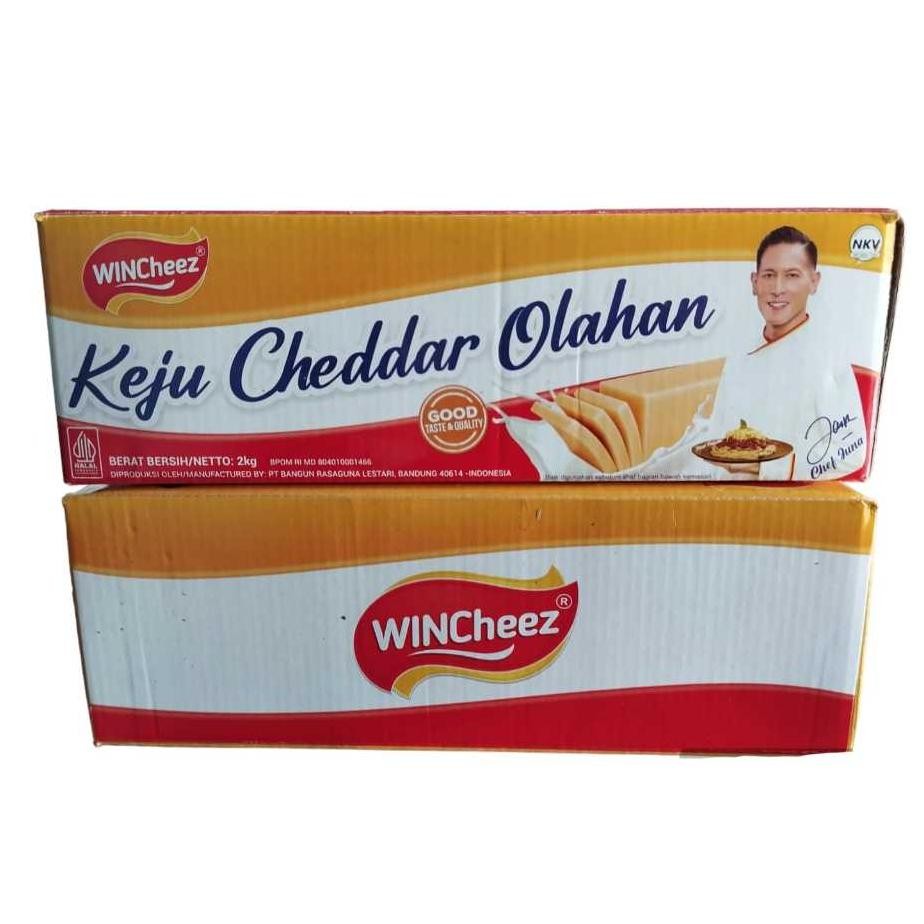 

Keju Wincheez Cheddar 2Kg Cheddar Cheese Blo Wincheez