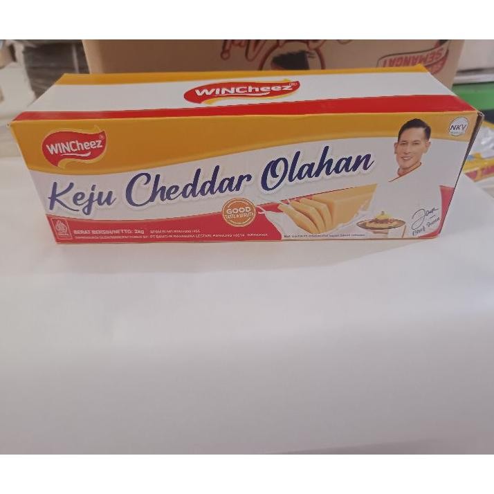 

Wincheez Reguler Kemasan 2Kg Keju.Cheddar