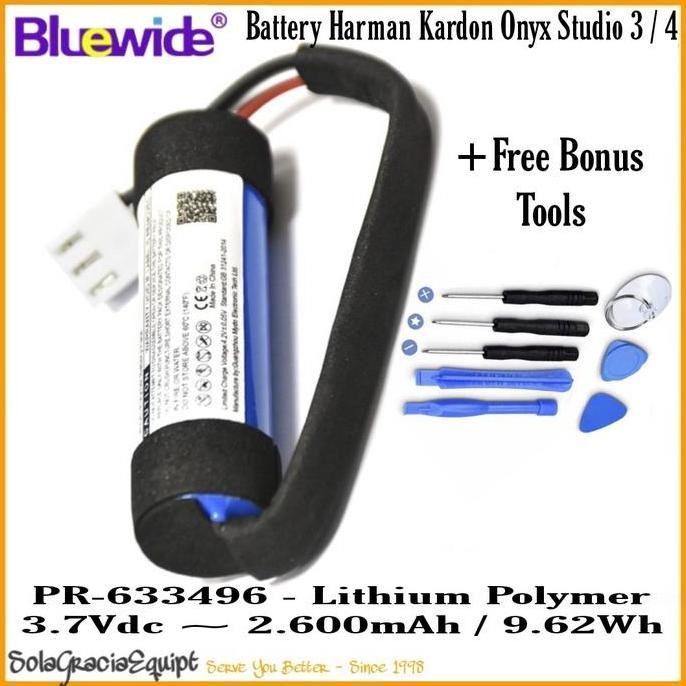 BATRE / BATTERY HARMAN KARDON ONYX STUDIO 3 - 3VDC 2.600MAH 9.62WH ORIGINAL DAN TERPERCAYA
