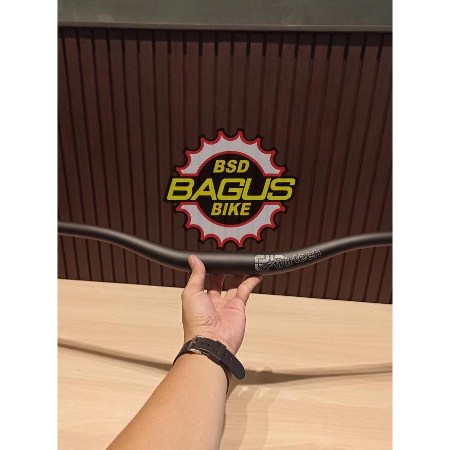 E13 Handlebar NN HA1USA-101 Base 35 Handlebar | 800mm Wide | 35mm Rise | 9/5 Sweep | Black