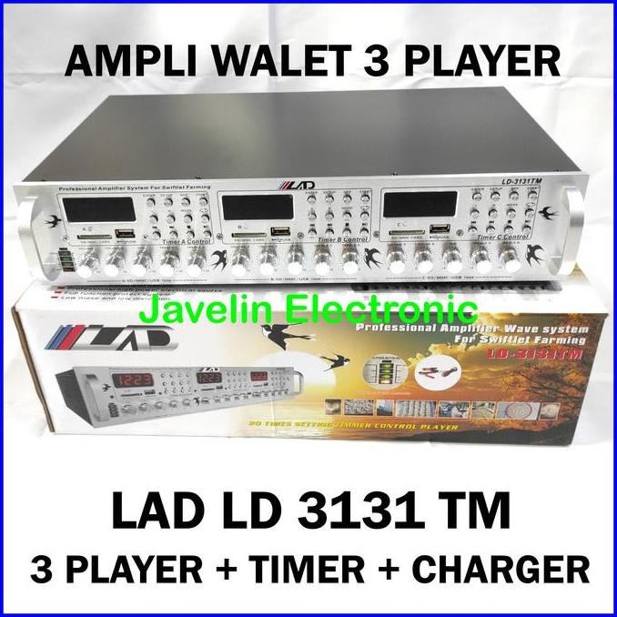 Amplifier Walet Lad Ld 3131T / 3131 Tm / Ampli Walet Ld 3131 T Kode 5464