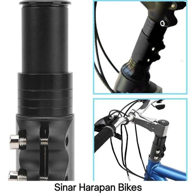 fork extender peninggi stang sepeda mtb