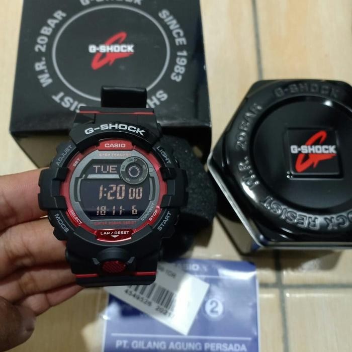Casio G-Shock G-SQUAD STEP COUNT GBD-800-1DR Gshock GBD800-1 Original Berkualitas