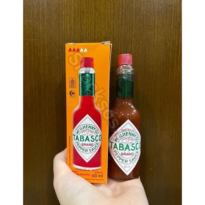 

Promo TABASCO Brand Pepper Sauce 60ml Saus Cabai Asli USA Original Tobasco