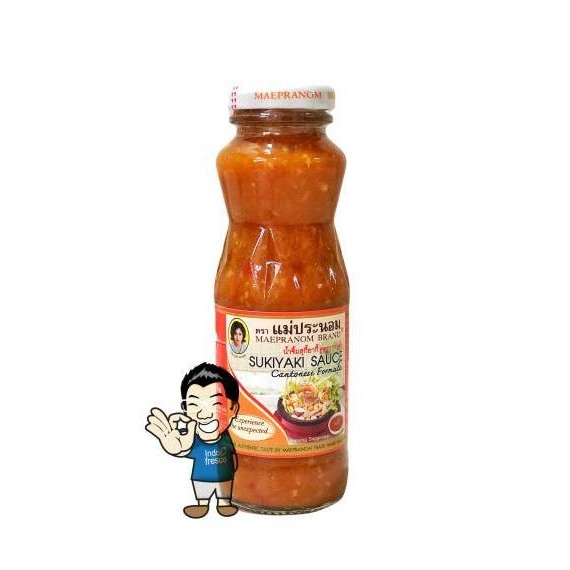 

Promo Maepranom Saus Sukiyaki Cantonese 250g - Sukiyaki Sauce Thailand Ori