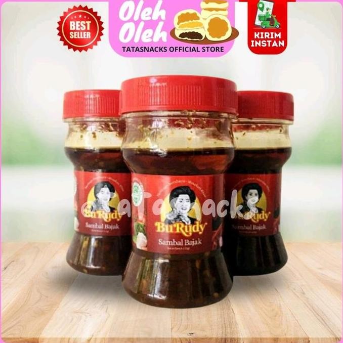 

Promo Sambal Terasi Bu Rudy Surabaya Sambal Tradisional Botolan