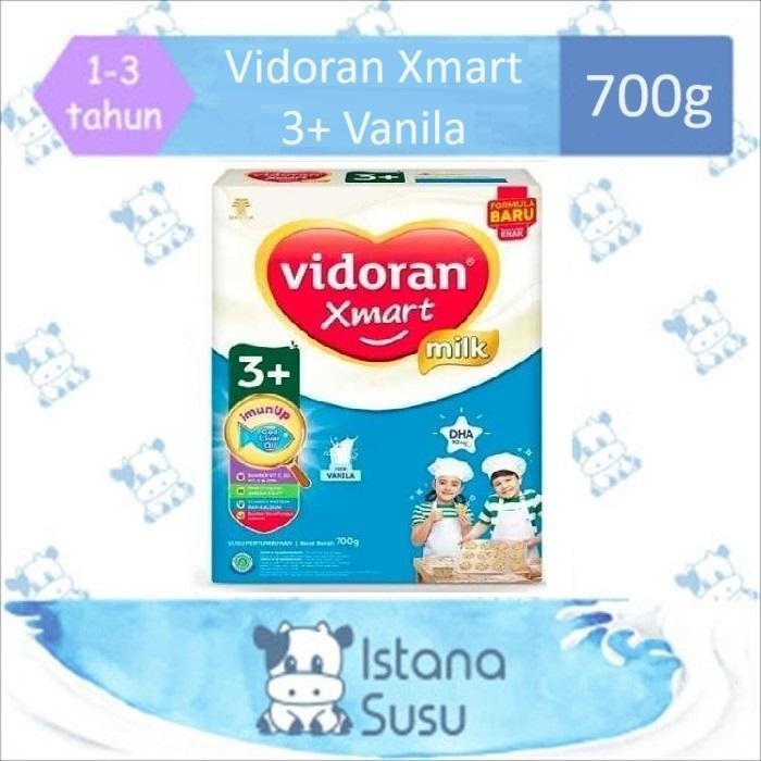 

Bis Vidoran Xmart 1+ / 3+ / 5+ Vanila Madu Cokelat 925G & 700G Susu Formula