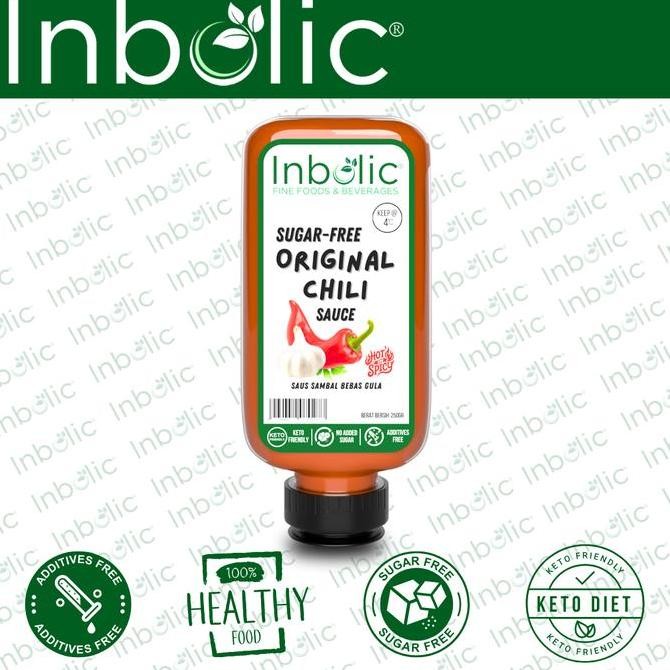 

Promo Inbolic Saus Sambal Tanpa Gula 250ml - Sugar Free Chili Sauce Keto Diabetic Friendly