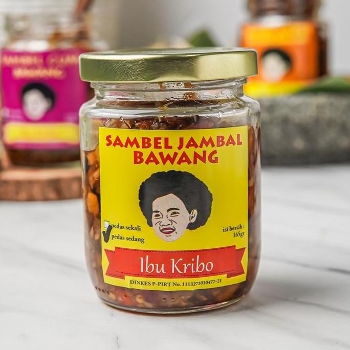 

Promo Sambel Jambal Bawang Ibu Kribo - Sambal Ikan Asin Pedas Khas Rumahan