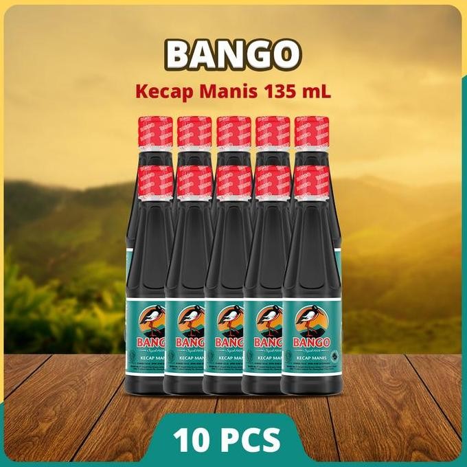 

Promo Bango Kecap Manis Botol 189g Paket 10 Hemat