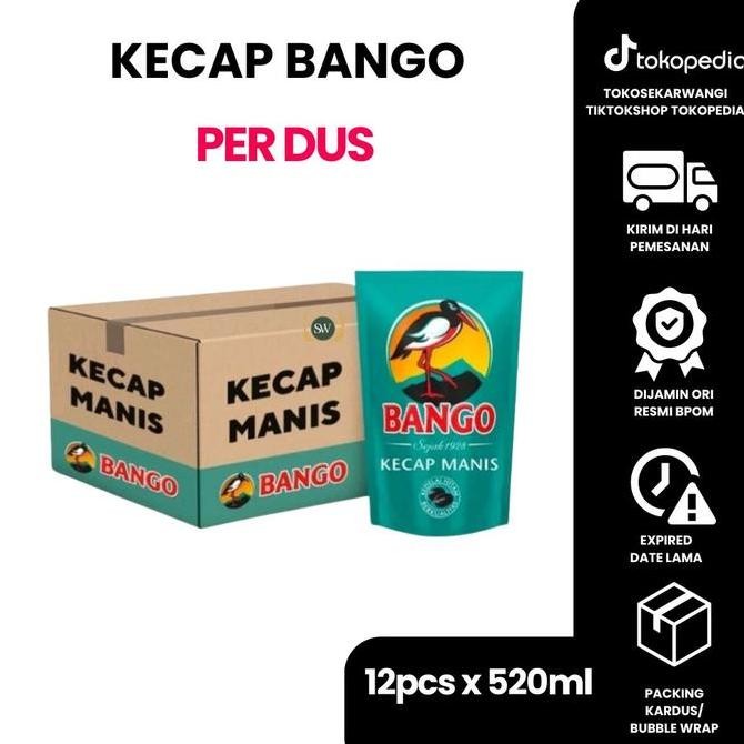 

Promo Kecap Manis Bango Botol 720ml 1 Dus Isi 12 Pcs Refill Kecap Masakan