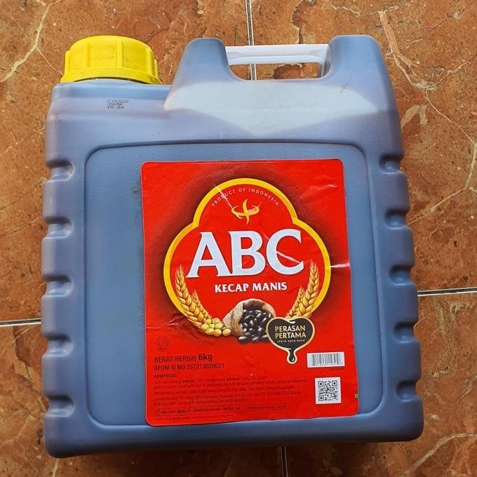 

Promo Kecap Manis ABC Jerigen 6 Kg | Kemasan Besar Hemat
