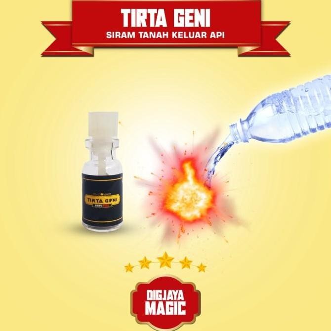 ALAT SULAP TIRTA GENI SIRAM TANAH KELUAR API - SULAP MISTIK - DIGJAYA