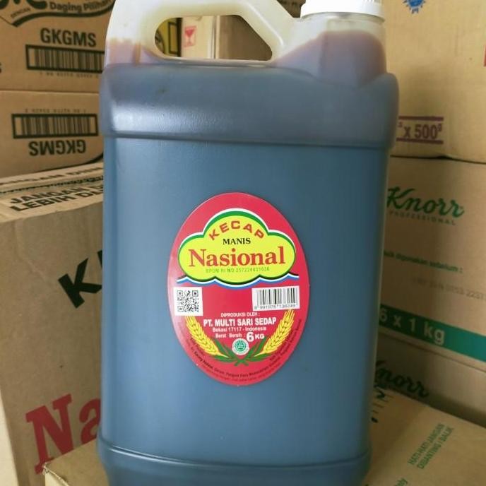 

Promo Kecap Nasional Manis Jerigen 6kg - Kecap Manis Ukuran Besar untuk Usaha