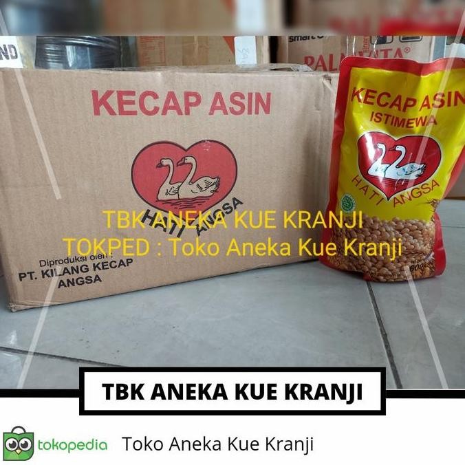 

Promo Kecap Asin Refill Cap Hati Angsa 600ml x12 pcs Per Dus - Kecap Asin Ekonomis
