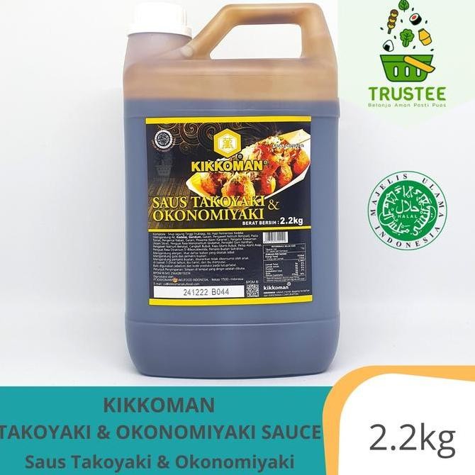 

Promo Kikkoman Saus Takoyaki & Okonomiyaki 2.2kg | Saus Jepang Halal Ori