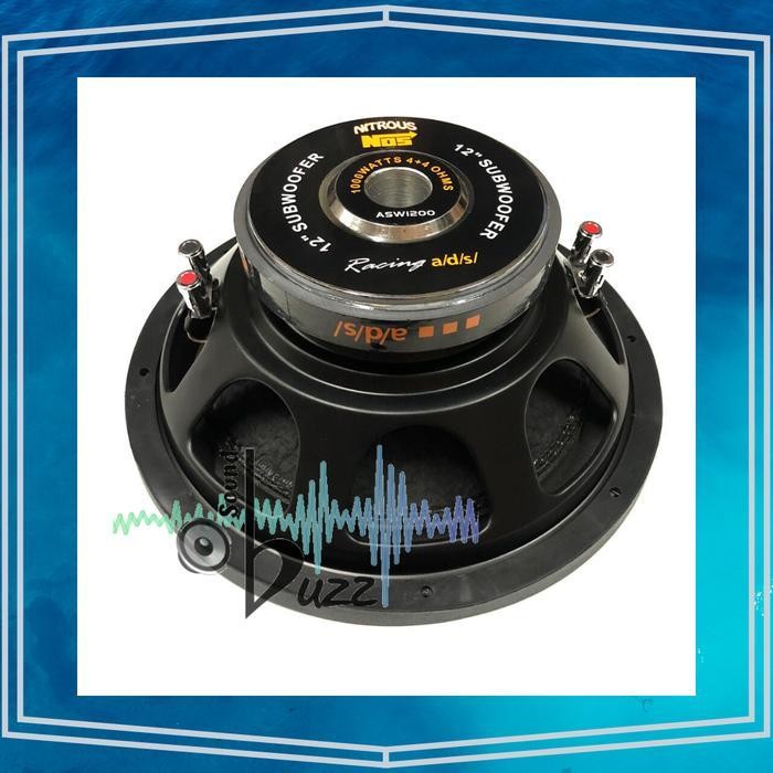 Speaker Subwoofer 12 inch ADS Nitrous NOS Racing ASW 1200 Berkualitas Terbaru