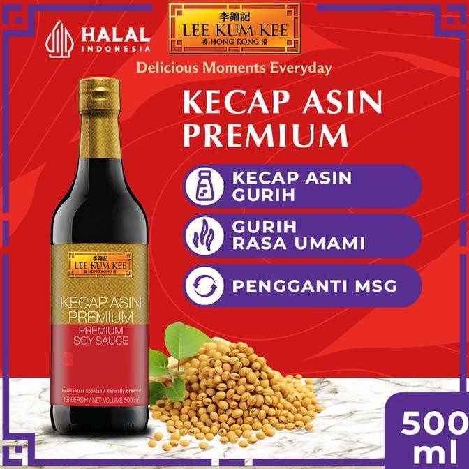 

Promo LEE KUM KEE Premium Soy Sauce 500ml | Kecap Asin Premium Serbaguna