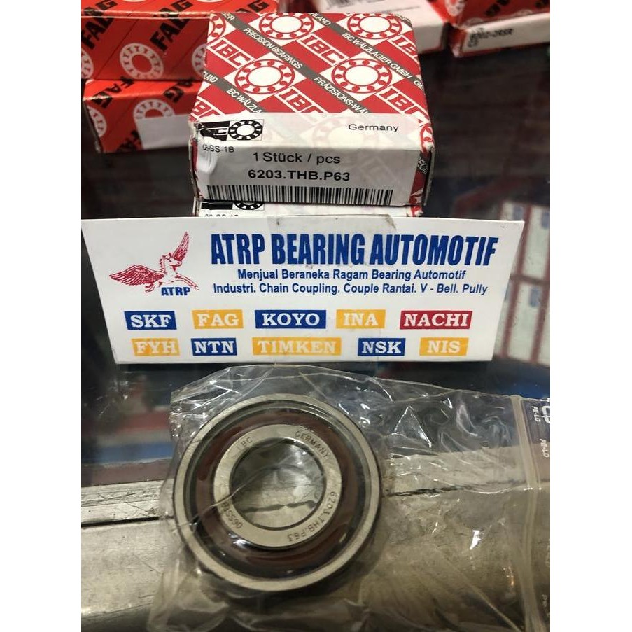 BALL BEARING 6203 THBP63 IBC HIGH SPEED
