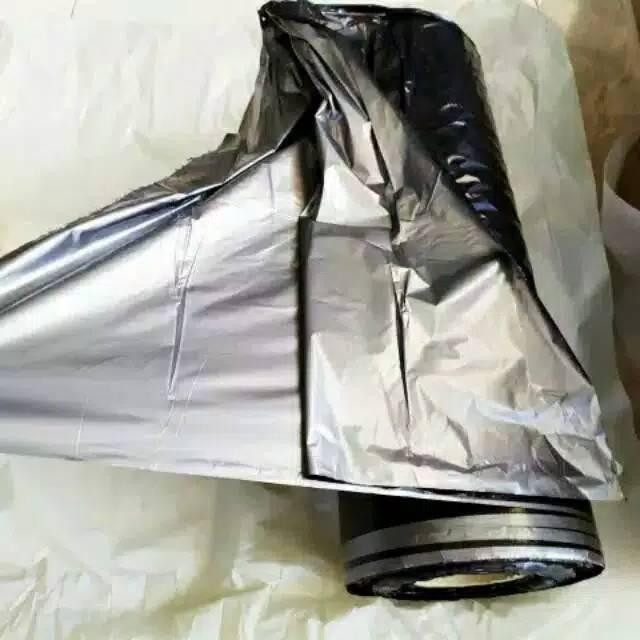 AS Plastik Mulsa Hitam Perak Plastik Packing Meteran
