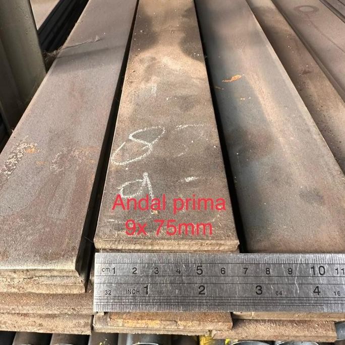 Plat Strip 9 Panjang 6 Meter - Strip Besi Tebal 9Mm Kualitas Premium