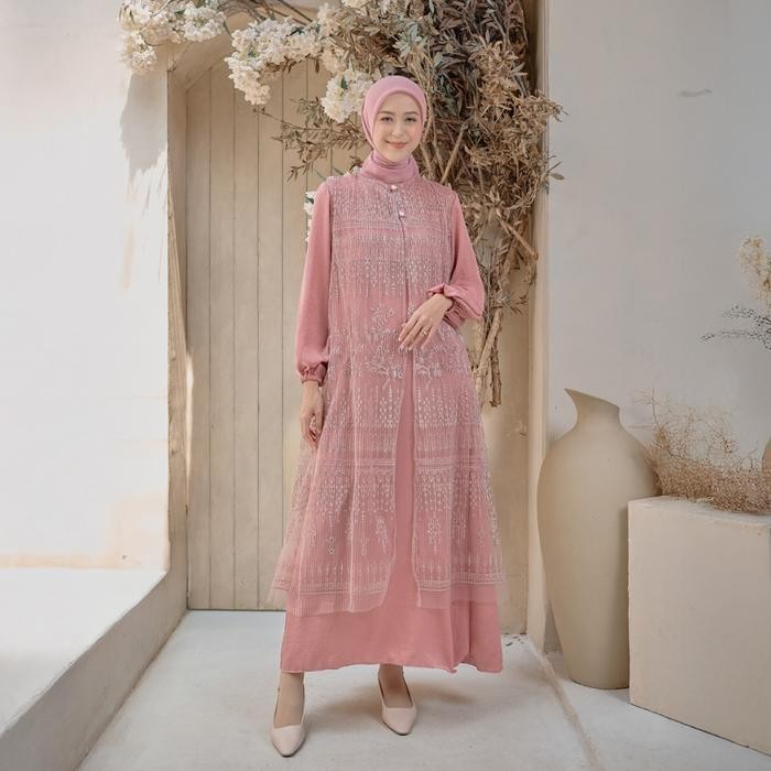 GKI ZM Zaskia Mecca - Princy Gamis Dress Muslim Wanita - Edisi Rona Klasik