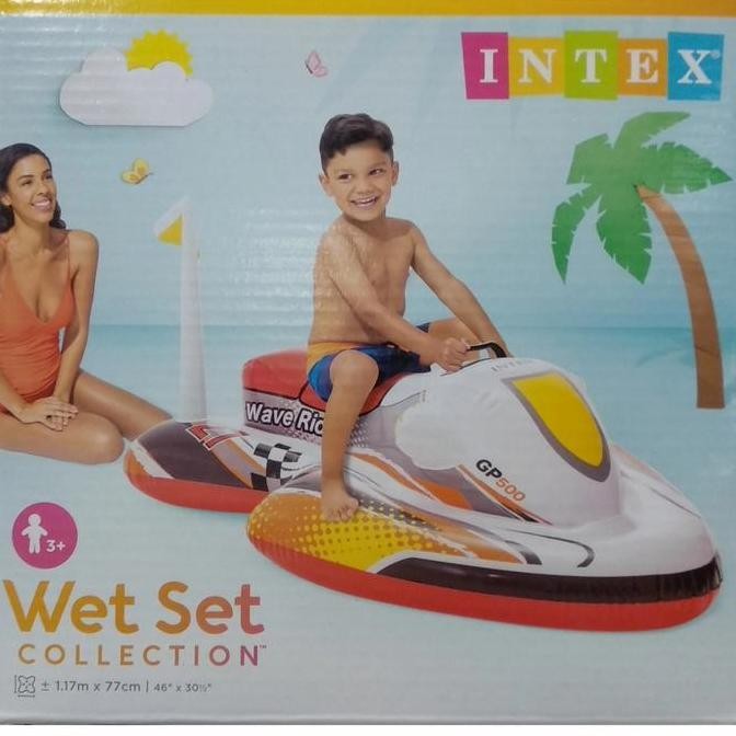 Terbaru Pelampung Intex Jetski Wave Rider Ride On 57520